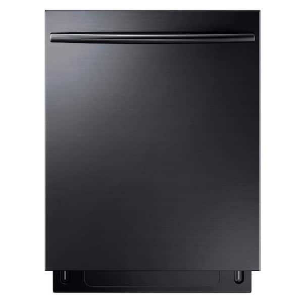 Samsung 24 in Top Control Tall Tub StormWash Dishwasher in Fingerprint Resistant Black Stainless, AutoRelease, 3rd Rack, 44 dBA