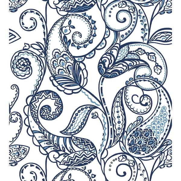 Paisley Positivity black and white fabric – Paisley Power