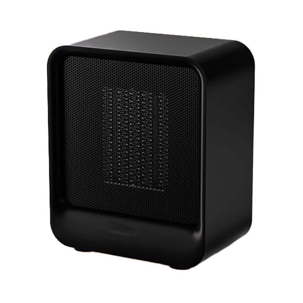 Phewnyzo 500W Indoor Electric Space Heater w PTC Fast Heating, Overheating and Tip-Over Protection, Portable for Office Camping