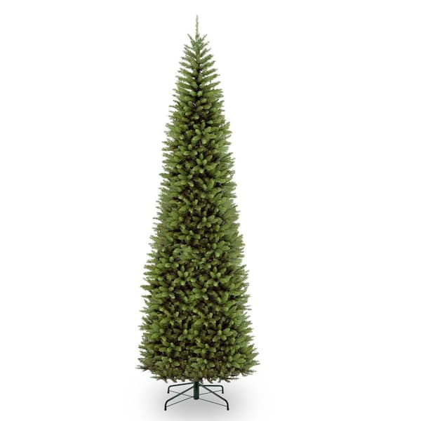 Photo 1 of 12 ft. Kingswood Fir Pencil Artificial Christmas Tree