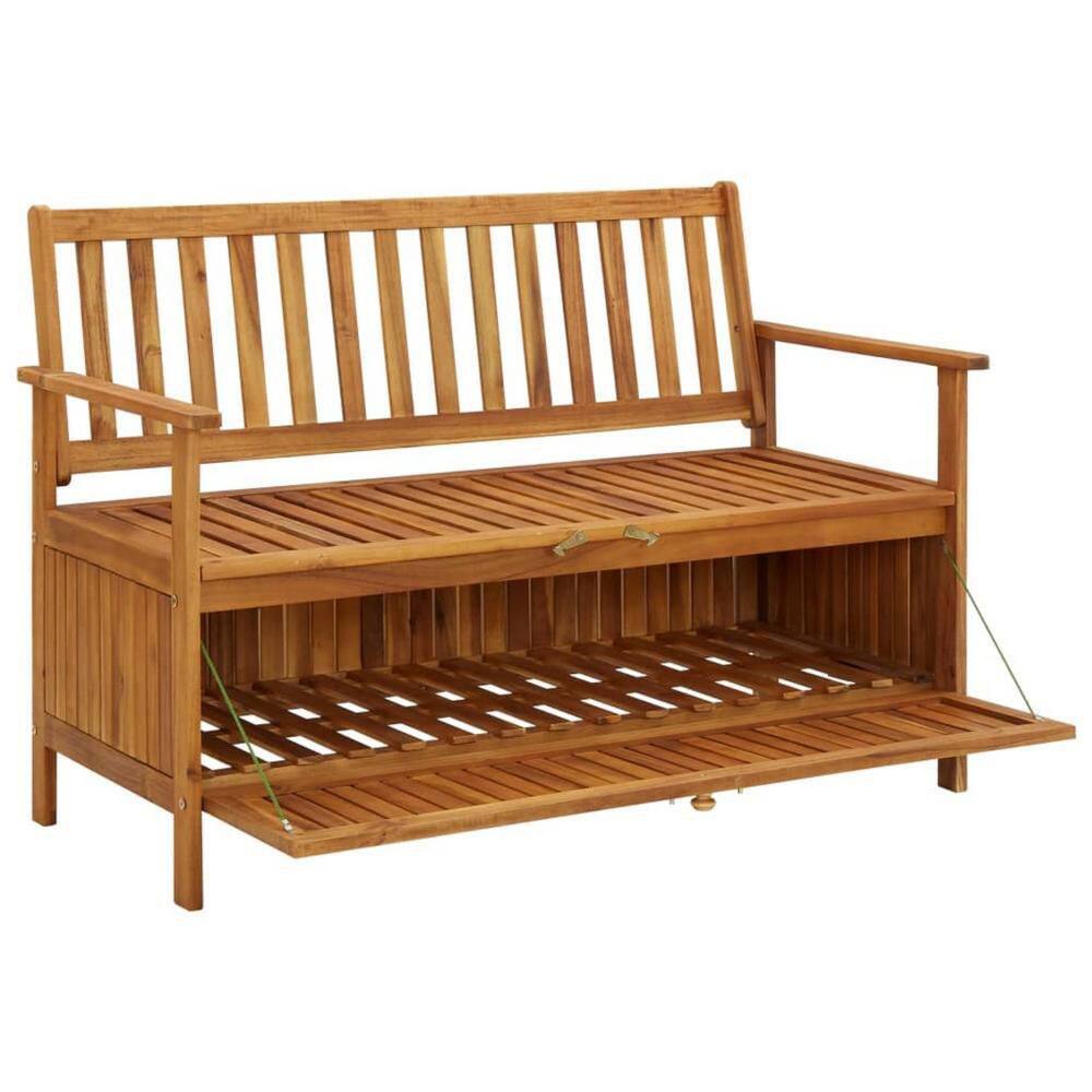 38 Gal. Brown Wood Outdoor Storage Bench price history on PriceWatchPro
