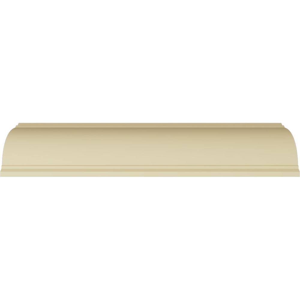 94.5" White Polyurethane Crown Moulding