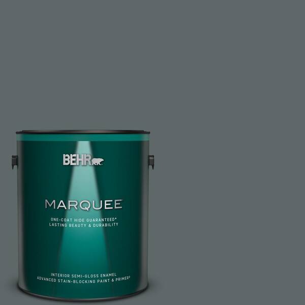 BEHR MARQUEE 1 gal. #PPU25-20 Le Luxe Semi-Gloss Enamel Interior Paint & Primer