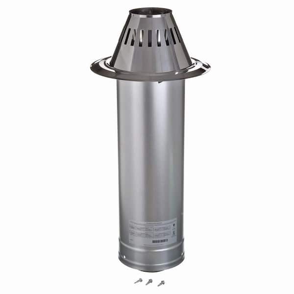 Rheem ProTech Stainless Horizontal Vent Cone Termination Kit (Max Wall Thickness 11" ) for Venting Tankless Gas Water Heaters