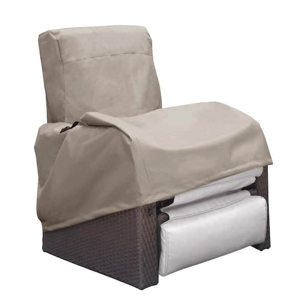 Otryad Outdoor Garden/Patio Waterproof Chair Covers, Chair Protective Storage Cover Fits up to 32′′D x32′′W x 40.5′′H-Khaki