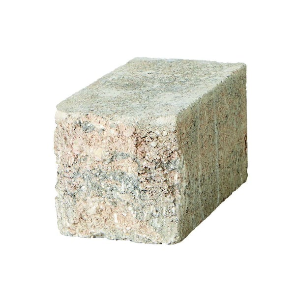 Pavestone SplitRock Small 3.5 in. x 3.5 in. x 7 in. Charcoal/Tan Concrete Garden Wall Block (288 Pcs. / 24.5 Face ft. / Pallet)