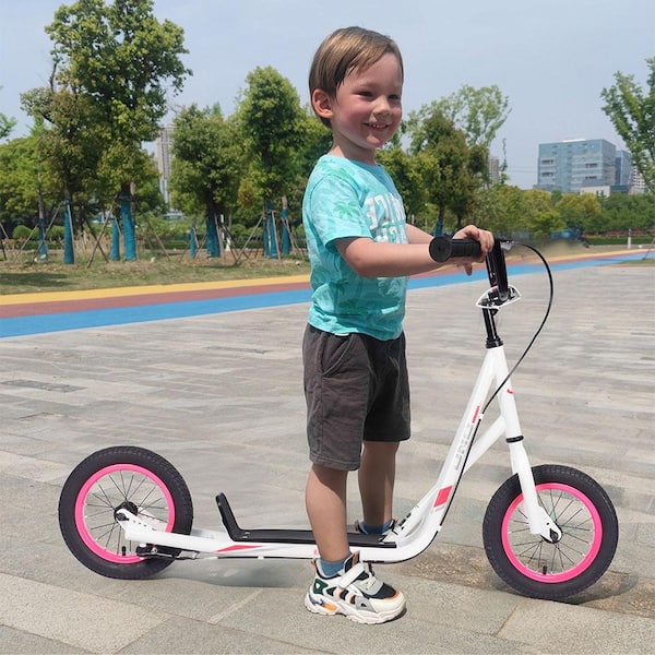 Misopily Kick Scooter Bike for 6-12 Years-old Kids with