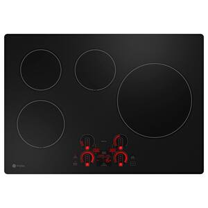 30 in. Smart Induction Touch Control Cooktop in Black with 4 Elements