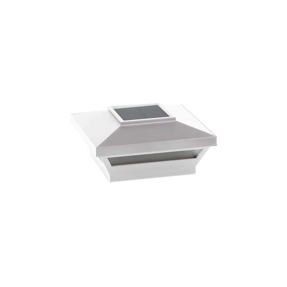 Omni 6 in. x 6 in. White Plastic Solar Post Cap (2-Pack) price history on PriceWatchPro
