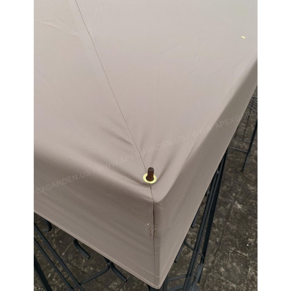 APEX GARDEN Replacement Canopy Top for 10' x 12' Monterey Gazebo