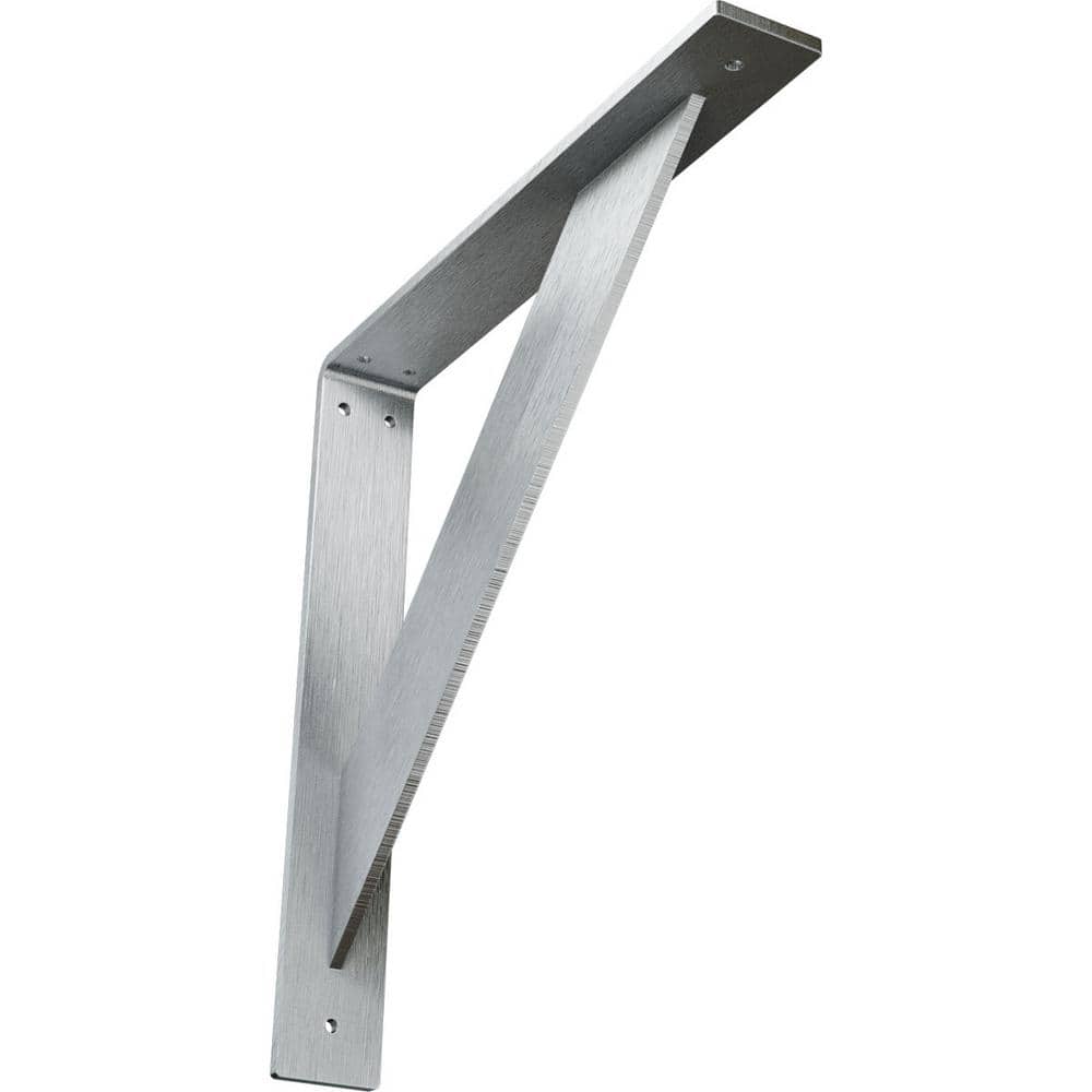 14" Traditional Urban Steel Bracket for Modern Farmhouse Decor