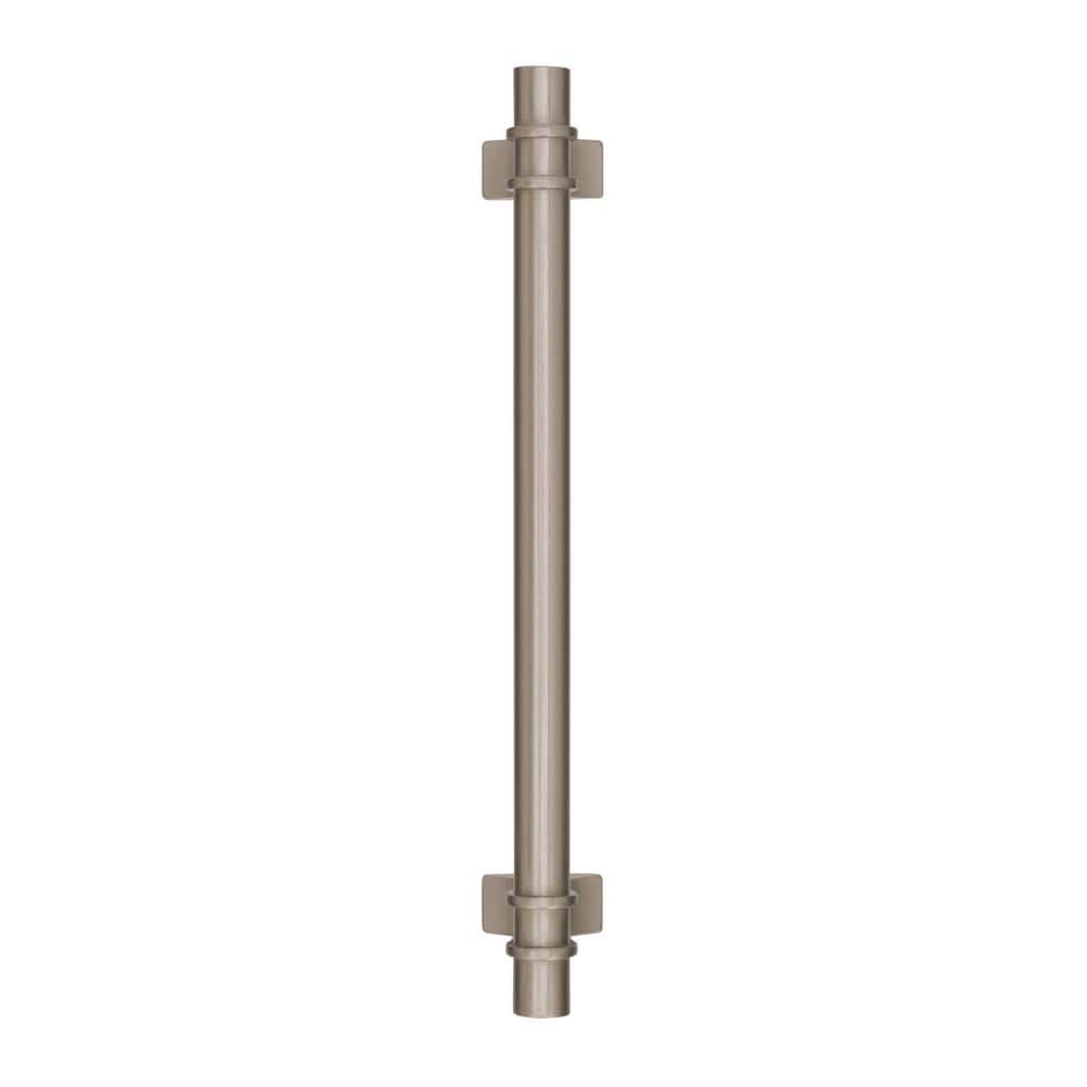Satin Nickel 6-5/16 Inch Modern Cabinet Pull