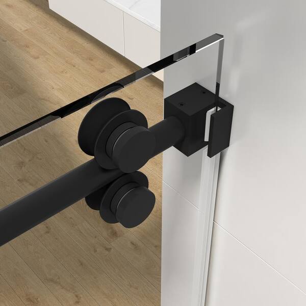 ANGELES HOME 56-60 in. W x 76 in. H Frameless Single Shower