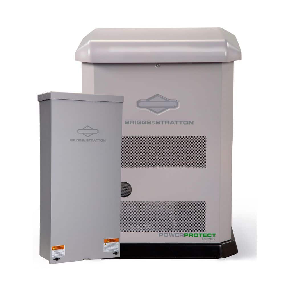 PowerProtect 13,000 Watt Air Cooled Standby Generator with 200A Automatic Transfer Switch price history on PriceWatchPro