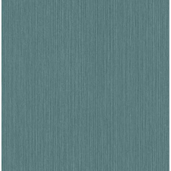 Decorline Crewe Teal Vertical Woodgrain Teal Paper Strippable Roll (Covers 56.4 sq. ft.)