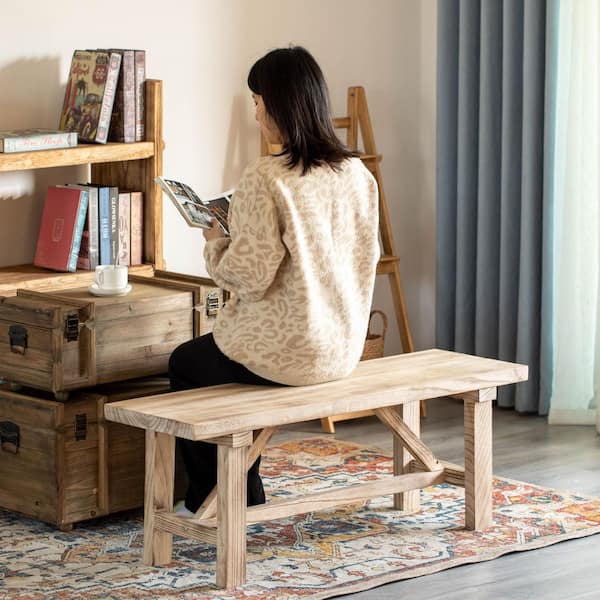 【sachi】WHITE_WOOD_BENCH Sora Bench – Laurence Ash
