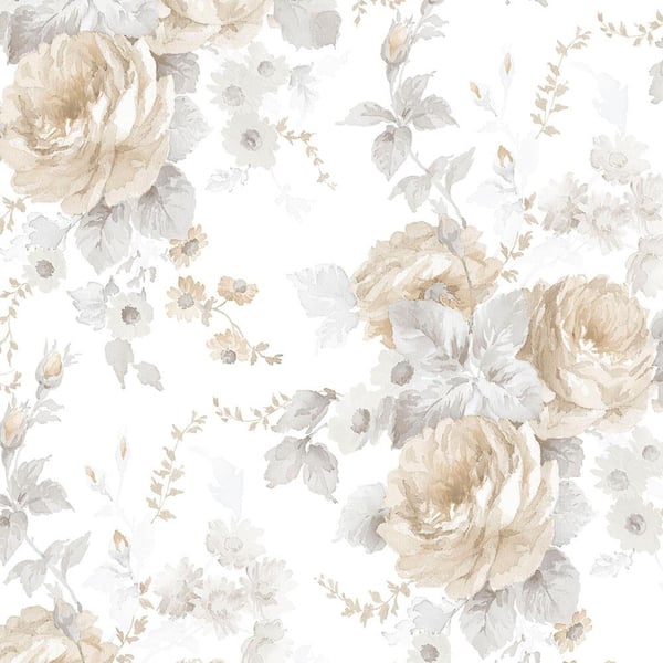 Norwall La Rosa Vinyl Roll Wallpaper (Covers 56 sq. ft.)