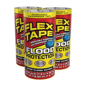 Flex Tape Flood Protection 7.50 in. x 20 ft. (3-Pack) (Yellow)