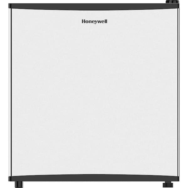 Honeywell Compact Refrigerator 1.6 Cu ft Mini Fridge with Freezer, Black - H16MRB