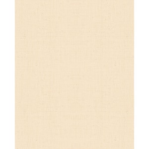 Vanora Honey Linen Paper Strippable Wallpaper (Covers 56.4 sq. ft.)