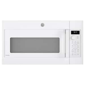 Profile 1.7 cu. ft. Over the Range Microwave in White with Air Fry