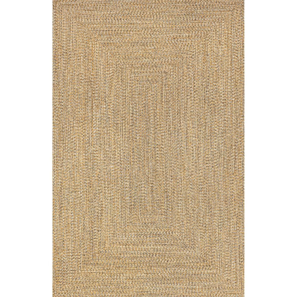 nuLOOM Jolynn Modern Braided Shapes Brown 5 ft. x 8 ft. Indoor/Outdoor Area  Rug SVJL02A-508 - The Home Depot