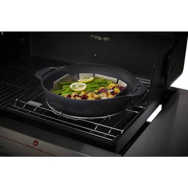 調理器具 WEBER GBS Wok w/Steam Rack Wok Set with Steaming Rack | Gourmet BBQ System | Weber Japan