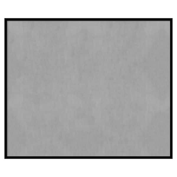 Amanti Art Black Gallery Deep 49 in. x 41 in. Framed Magnetic Board