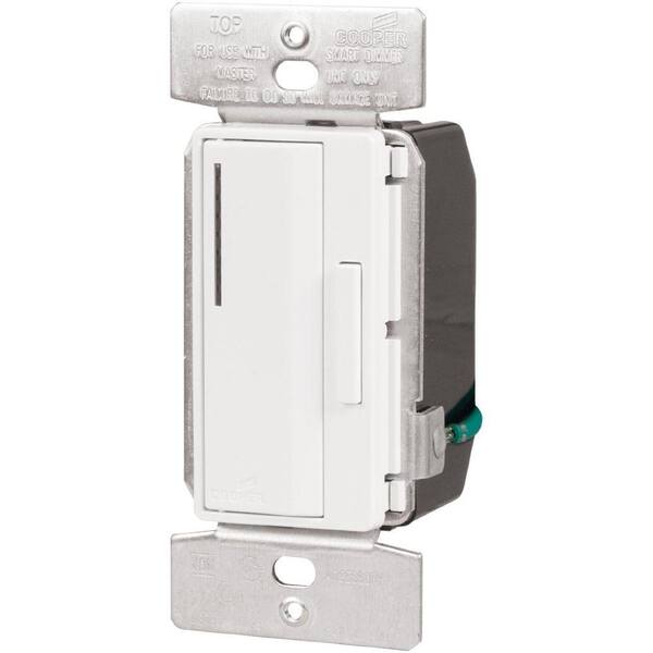 Eaton 120-Volt Smart Accessory Dimmer with Preset, White