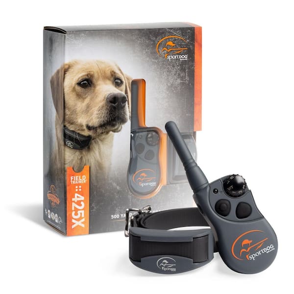FieldTrainer 425X Remote Trainer - 500 Yard Range - Waterproof, Rechargeable Training Collar - Static, Vibrate, and Tone