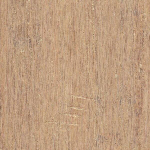 HOMELEGEND Hand Scraped Strand Woven Ashford 3/8 in. T x 5-1/8 in. W x 36 in. L Click Lock Bamboo Flooring (25.625 sq. ft. / case)