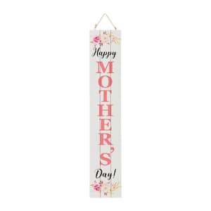 42 in. H Double Sided Wooden Porch Decor Mother's Day and Father's Day