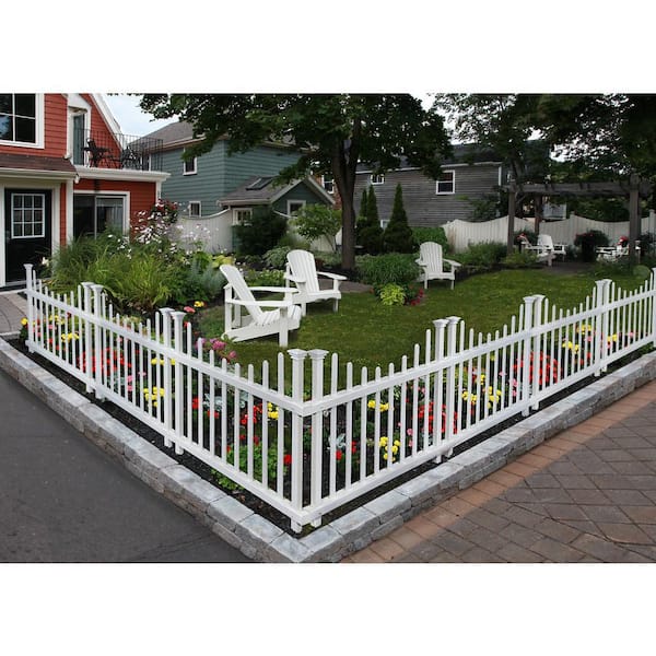 Merit Garden Products Picket Fence  Panels  FREE Local delivery over £100 