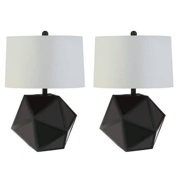 SAFAVIEH Brycin 23 in. Black Table Lamp