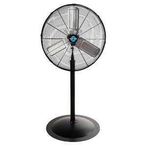 HICFM 20-Inch High Velocity Pedestal Fan - Industrial/Commercial Oscillating Fan With Adjustable Height