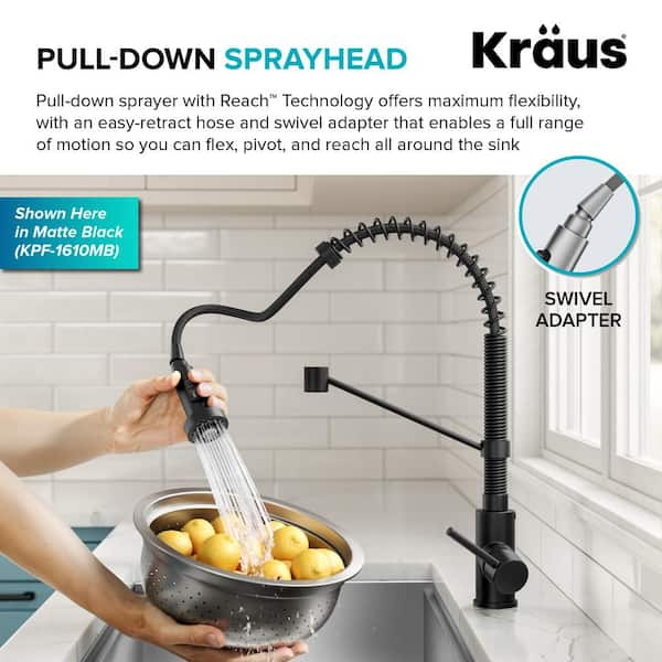 Kräus KPF-1610BG Bolden™ factory Single Handle Commercial-Style Faucet #7082