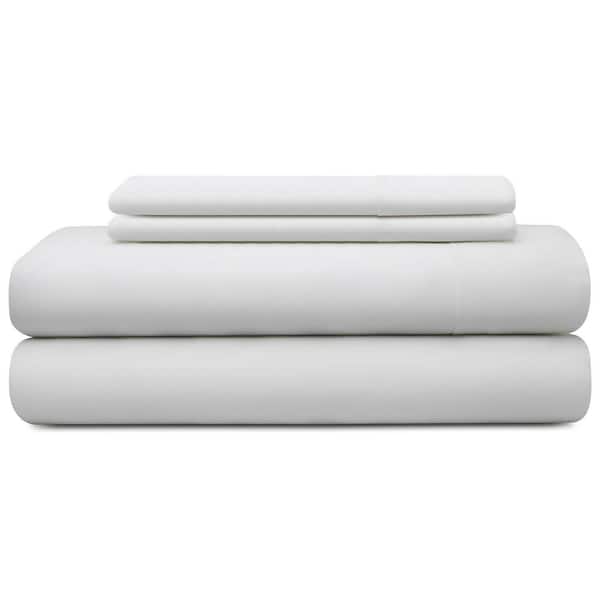 Brookside 4-Piece White Full Sheet Set