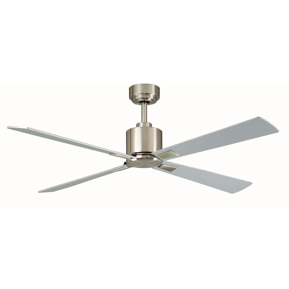 AIRE BY MINKA Intensity 52 in. Indoor Brushed Nickel Ceiling Fan with