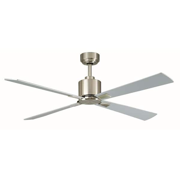 AIRE BY MINKA Intensity 52 in. Indoor Brushed Nickel Ceiling Fan with Remote Control