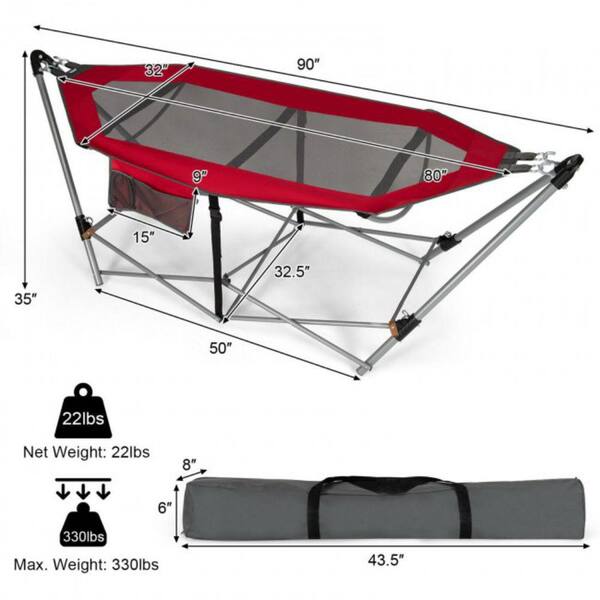 Adventuridge Portable Hammock vlr.eng.br