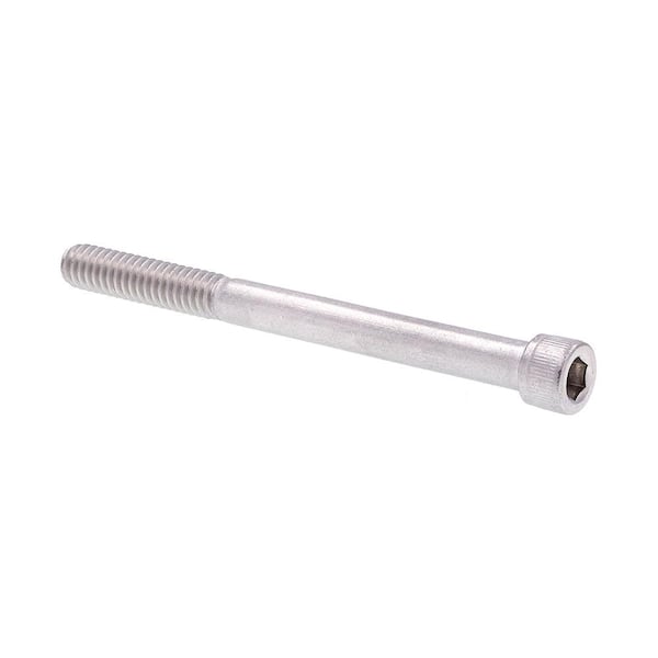 Prime-Line 1/4 in.-20 x 3 in. Grade 18-8 Stainless Steel Internal Hex Drive Socket Head Cap Screws (10-Pack)