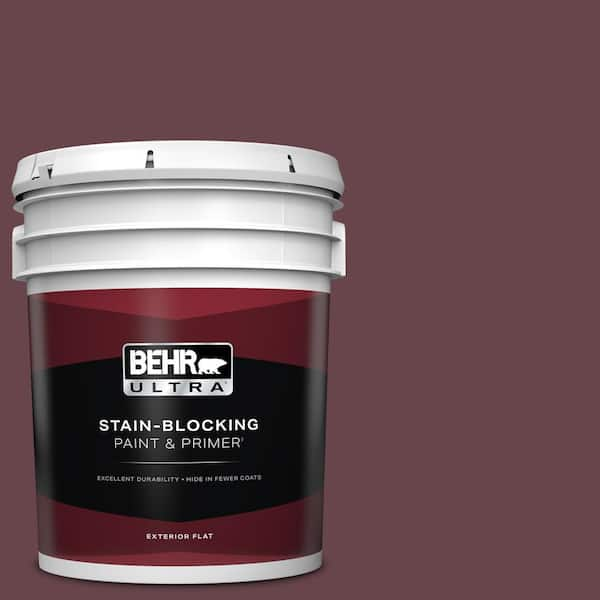 BEHR ULTRA 5 gal. #PMD-63 Estate Vineyard Flat Exterior Paint & Primer