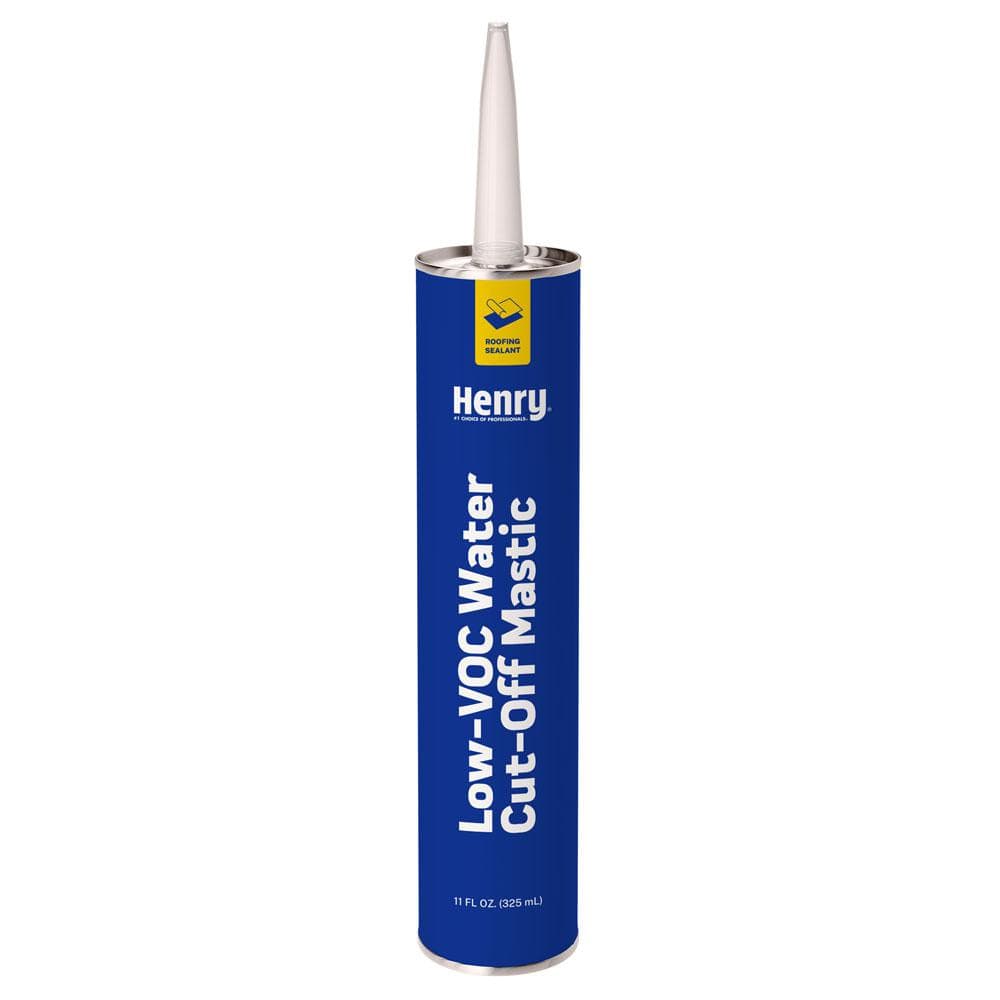 Henry LowVOC Water CutOff Mastic 11 oz. HE16153004 The Home Depot