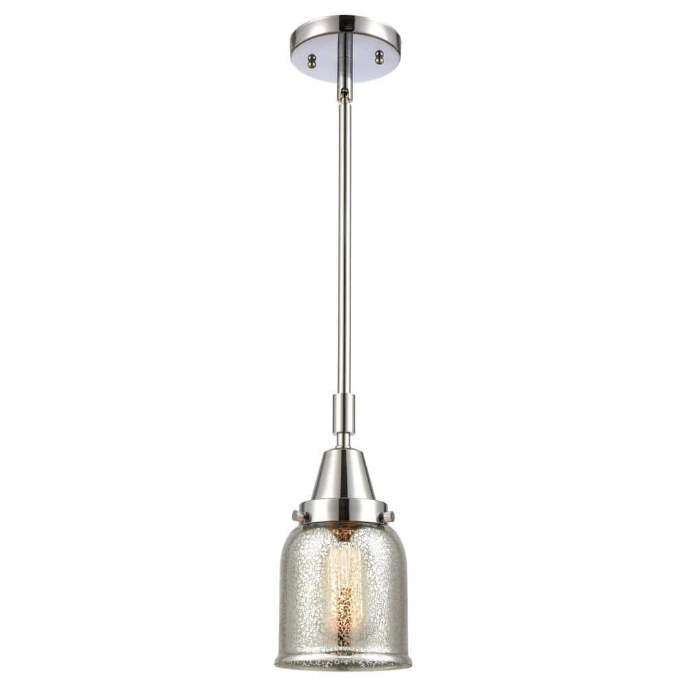 Bell 100-Watt 1-Light Polished Chrome Standard Mini Pendant Light with Painted Glass Shade, No Bulbs Included price history on PriceWatchPro