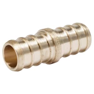 1/2 in. Brass PEX Barb Coupling Fitting (5-Pack)