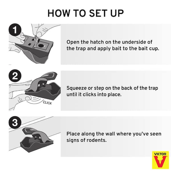 Victor Safe-Set Mouse Trap (2-Pack)