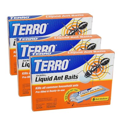 TERRO Indoor Multi-Surface Liquid Ant Killer Baits (4-Count) T334B