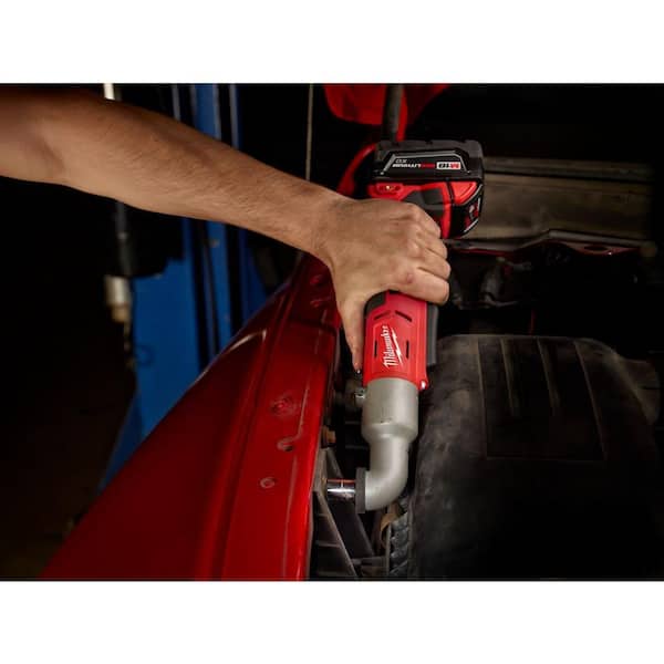 Milwaukee M18 18V Lithium-Ion Cordless 3/8 in. 2-Speed Right Angle