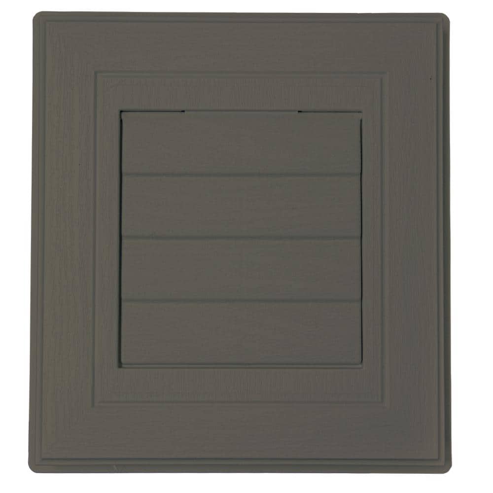 7.13 in. x 7.88 in. Dryer Vent Block in Charcoal Gray (Overall Dimensions 7.63 in. x 8.44 in. x 1.38 in.) price history on PriceWatchPro