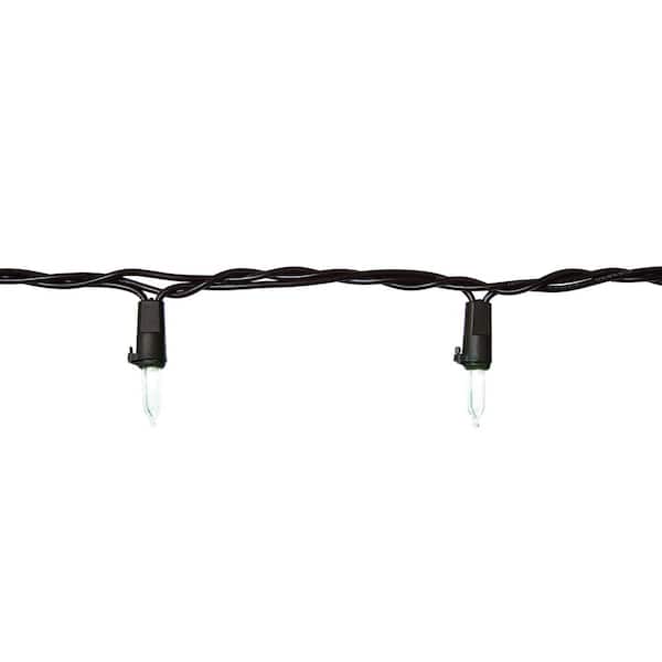 33 ft. Line Voltage 100-Light LED Smooth Mini Cool White Garden Indoor/Outdoor String Light (3-Pack)